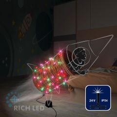  Rich LED Гирлянда Нить RL-S10CF-24V-B RL-S10CF-24V-B/RGP