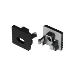 Заглушка SL-MINI-10 BLACK с отверстием ( Arlight , Пластик)