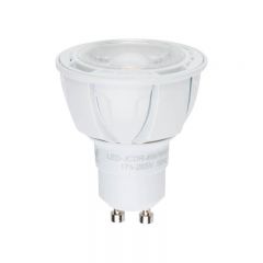  Uniel Лампа светодиодная диммируемая (UL-00003988) GU10 6W 4000K матовая LED-JCDR 6W/NW/GU10/FR/DIM PLP01WH