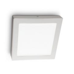 Настенно-потолочный светодиодный светильник Ideal Lux Universal 12W Square Bianco