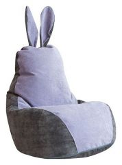  Dreambag Кресло-мешок Зайчик Серо-Лавандовый