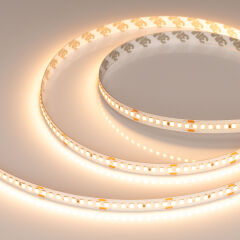Лента RT-A192-10mm 24V Warm2400 (17.6 W/m, IP20, 2835, 5m) ( Arlight , высок.эфф.150 лм/Вт)