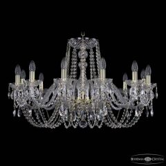 Подвесная люстра Bohemia Ivele Crystal 1402 1402/12/300 G