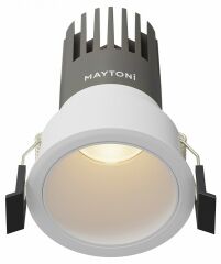 Встраиваемый светильник Maytoni DL116-10W-3K-W