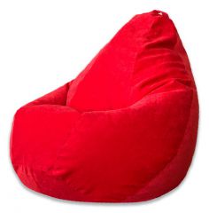  Dreambag Кресло-мешок Красный Микровельвет L