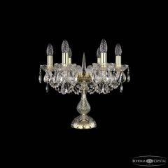 Настольная лампа декоративная Bohemia Ivele Crystal 1402 1402L/6/141-39 G