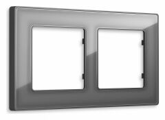 Рамка на 2 поста Ambrella Volt Arctic AF580652