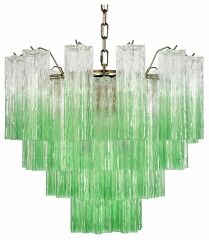 Подвесная люстра Loft IT Murano 10580/600 Clear green