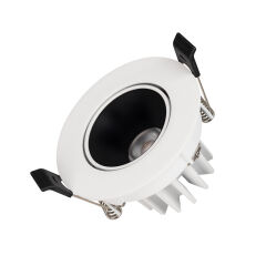 Светильник MS-FORECAST-BUILT-TURN-R82-8W Warm3000 (WH-BK, 32 deg, 230V) ( Arlight , IP20 Металл, 5 лет)
