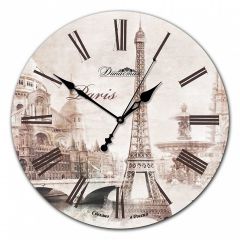  Династия Настенные часы (33x33x4 см) Париж 1 02-008