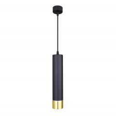 Подвесной светильник Elektrostandard DLN107 GU10 черный/золото 4690389148620