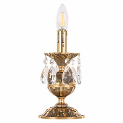 Настольная лампа декоративная Bohemia Ivele Crystal AL77 AL77500L/1-23 GB