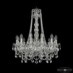 Подвесная люстра Bohemia Ivele Crystal 1411 1411/12/195/h-70 Ni