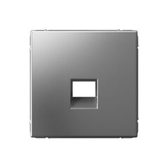  Systeme Electric ARTGALLERY НАКЛАДКА для информационных функций типа Keystone, СТАЛЬ