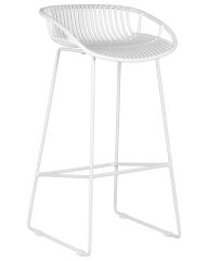 Стул барный Dobrin LMZL-PP775A FRANK, белый