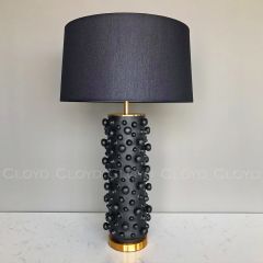 Настольная лампа Cloyd WOLAND T1 / выс. 80 см - латунь (арт.30140)
