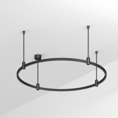 Трек ART-APRIORI-ROUND-ROD-400-R1000 (BK) ( Arlight , IP20 Металл, 3 года)