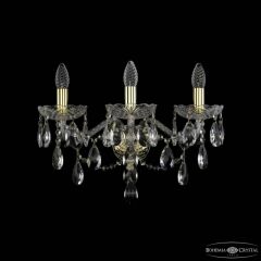 Бра Bohemia Ivele Crystal 1415 1415B/3/200/XL G