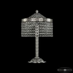 Настольная лампа декоративная Bohemia Ivele Crystal 1920 19201L6/25IV Ni R