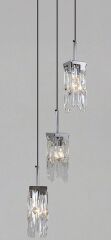 Подвесная люстра Illumico IL3600-3PSQ-26 CR DS