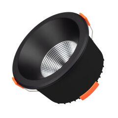 Светильник MS-ALORA-BUILT-R140-12W Day4000-MIX (BK, 60 deg, TRIAC) ( Arlight , IP54 Пластик, 3 года)