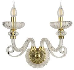 Бра Newport ANNETTE 8622/A mat.soft gold clear
