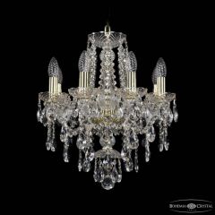 Подвесная люстра Bohemia Ivele Crystal 1415 1415/8/141 G