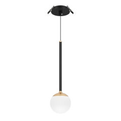 Светильник SP-BEADS-HANG-BUILT-T-R100-8W Warm3000 (BK-GD, 180 deg, 230V) ( Arlight , IP20 Металл, 5 лет)