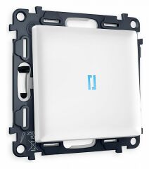Выключатель одноклавишный с подсветкой без рамки Ambrella Volt Quant MA122020