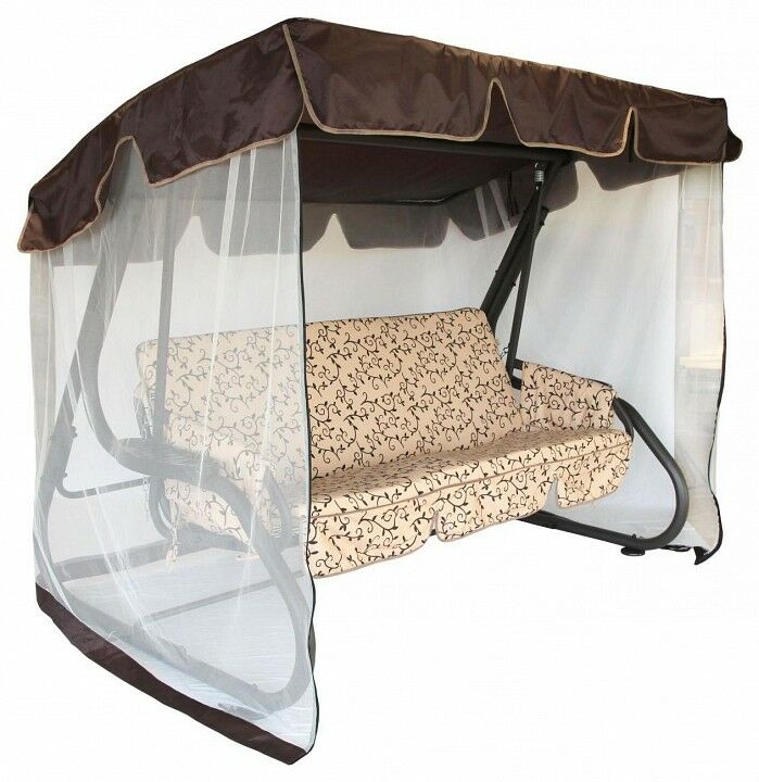  Garden Story Качели с тентом трехместные Катрин