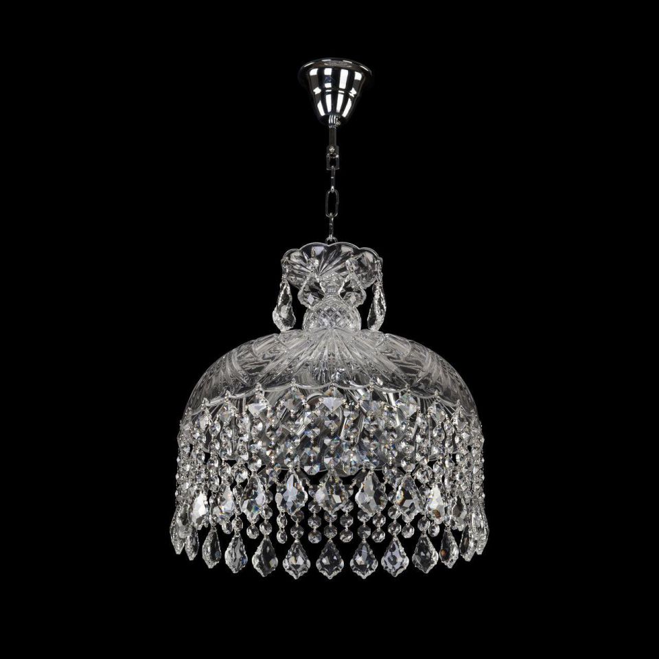 Люстра Bohemia Ivele Crystal 14781/35 Ni Leafs