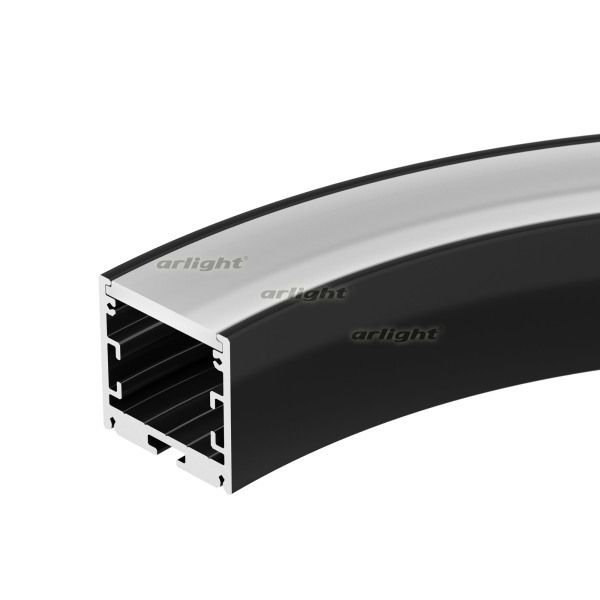  Arlight Профиль SL-ARC-3535-D320-A90 BLACK (дуга 1 из 4) (ARL, Алюминий)