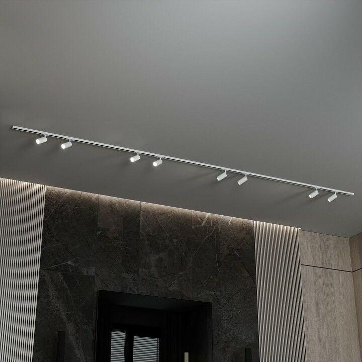 Комплект трековый Hesby Lighting №3 однофазная накладная Skylite HSBL_kompl_S003_NI4W4K
