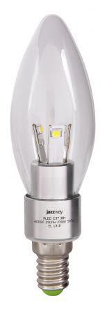 Лампа светодиодная Jazzway PLED-C37 CLEAR 3w 4000K 250 Lm E14 230/50