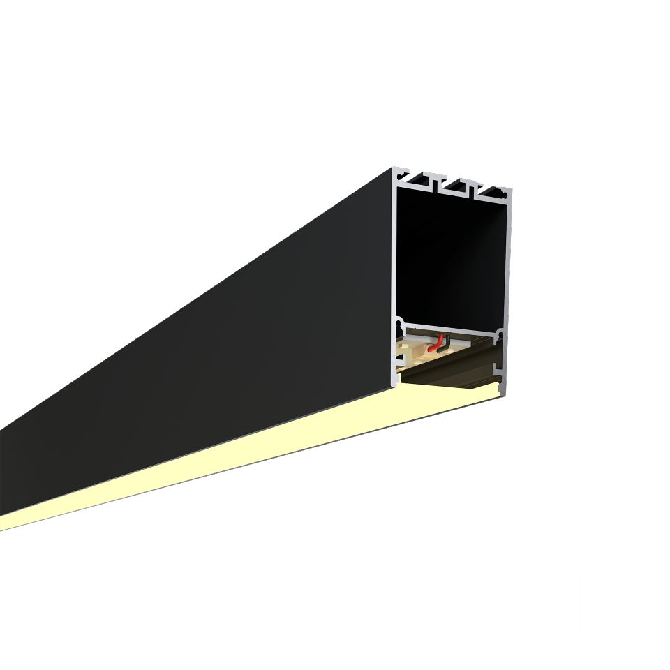  6063 Линейный светильник LINE5070-П NoPS (RAL9005/2250mm/LT70 — 3K/85,5W) — БЕЗ БП