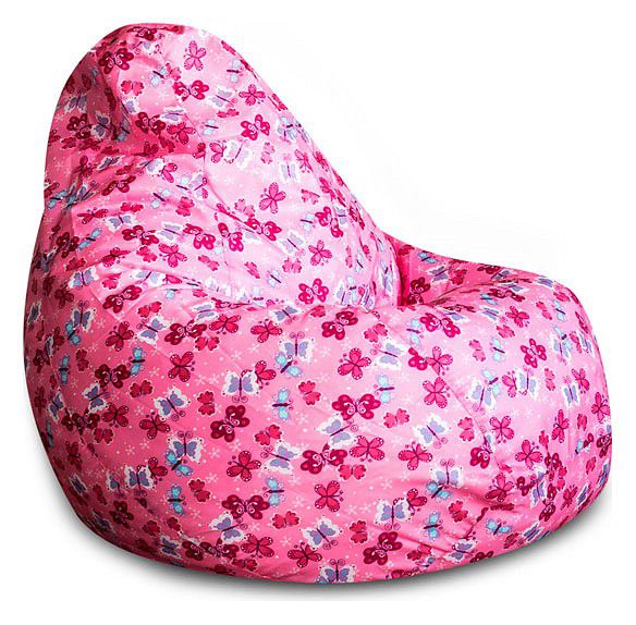  Dreambag Кресло-мешок Розовые Бабочки 3XL