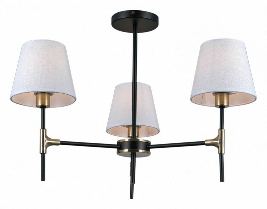 Люстра на штанге Illumico CASTOR IL0185-3CSQ-24 BK AB CASTOR