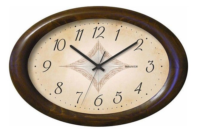  Салют Настенные часы (26.5x4x40 см) ДС - ОБ23 - 477