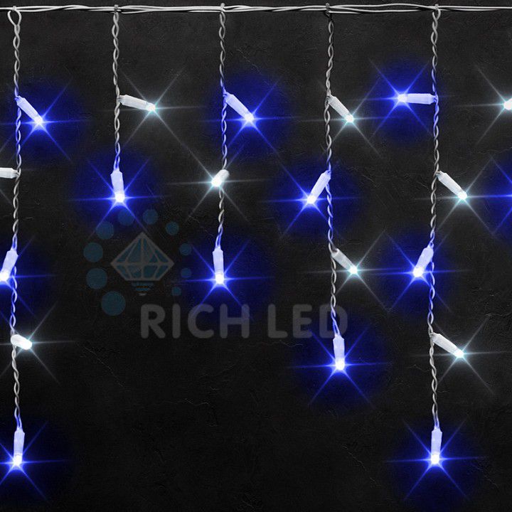  Rich LED Бахрома световая (3х0.5 м) RL-i3*0.5-CT/BW