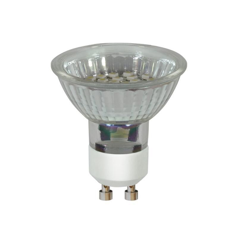 Лампа светодиодная (04701) Uniel GU10 1,2W 4000-4500K прозрачная LED-JCDR-SMD-1,2W/NW/GU10