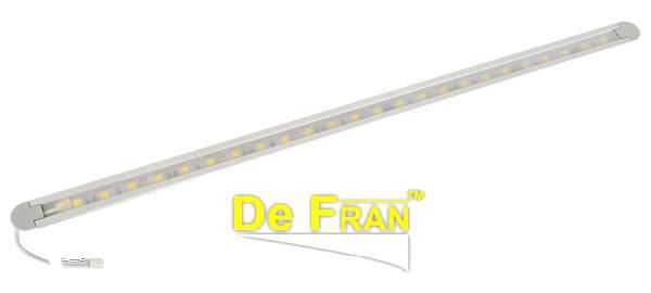 Светильник De Fran DLED-25 SMD Подсветка светодиодная "врезная" 24 SMD, 6500К свет алюминий 24*SMD 4,8 вт