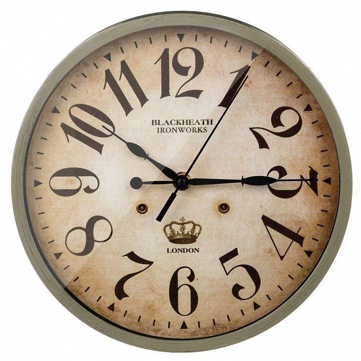  Lefard Настенные часы (24.6x3.9 см) Антик 220-454