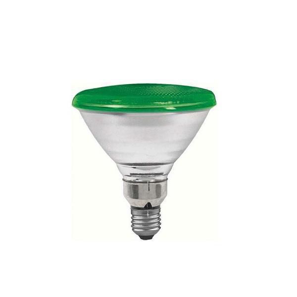  Paulmann Лампа накаливания рефлекторная PAR38 Е27 80W конус зеленый 27283