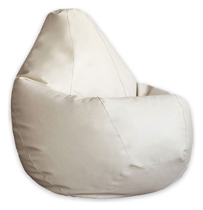  Dreambag Кресло-мешок Кремовая ЭкоКожа XL