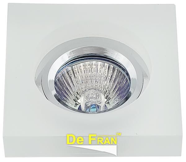 Точечный светильник De Fran FT 892 хром + матовый MR16 1 x 50 вт