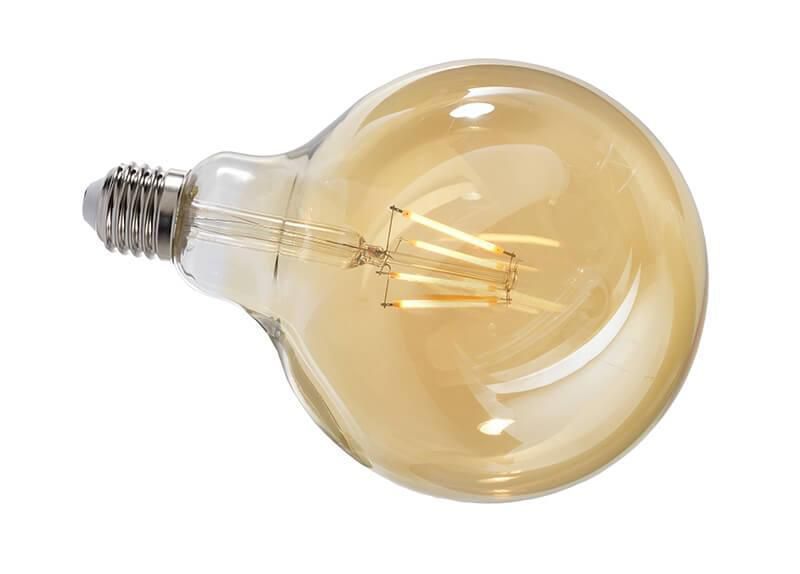 Лампа светодиодная филаментная Deko-light e27 4,4w 2200k груша прозрачная 180066