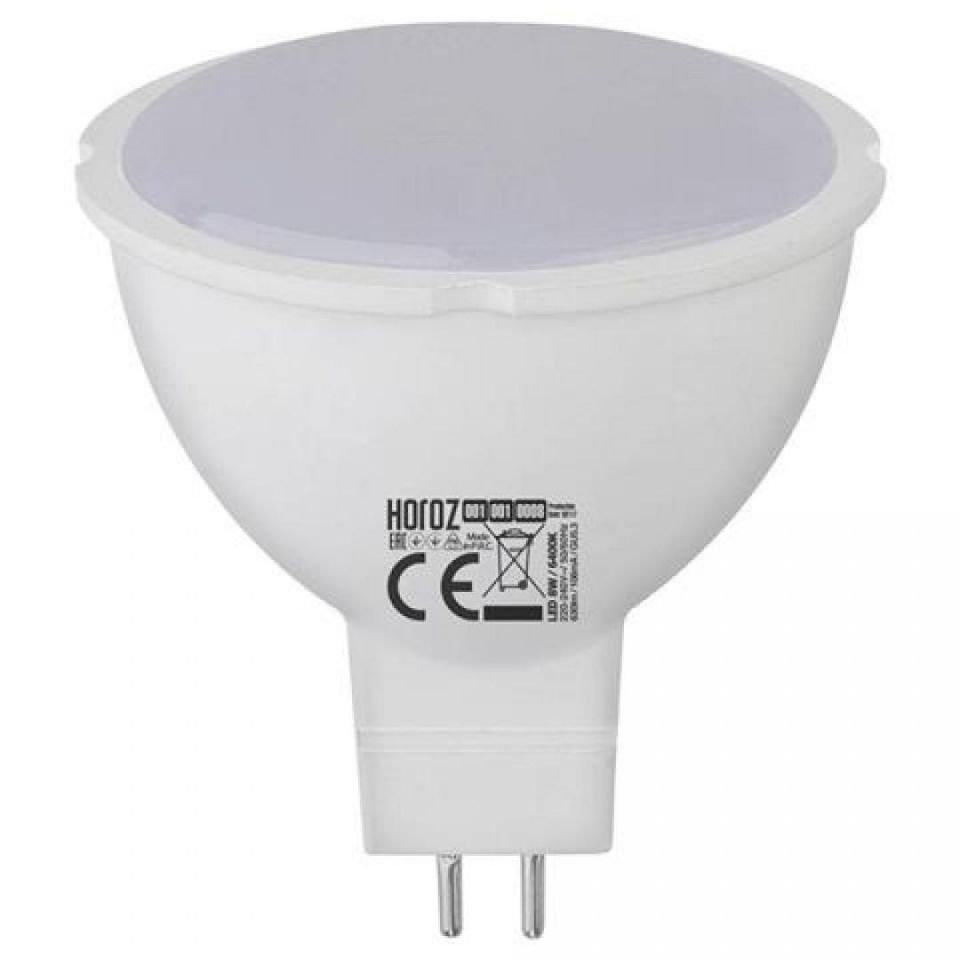  Horoz Лампа светодиодная GU5.3 7W 3000К 001-001-0007 HRZ00000055