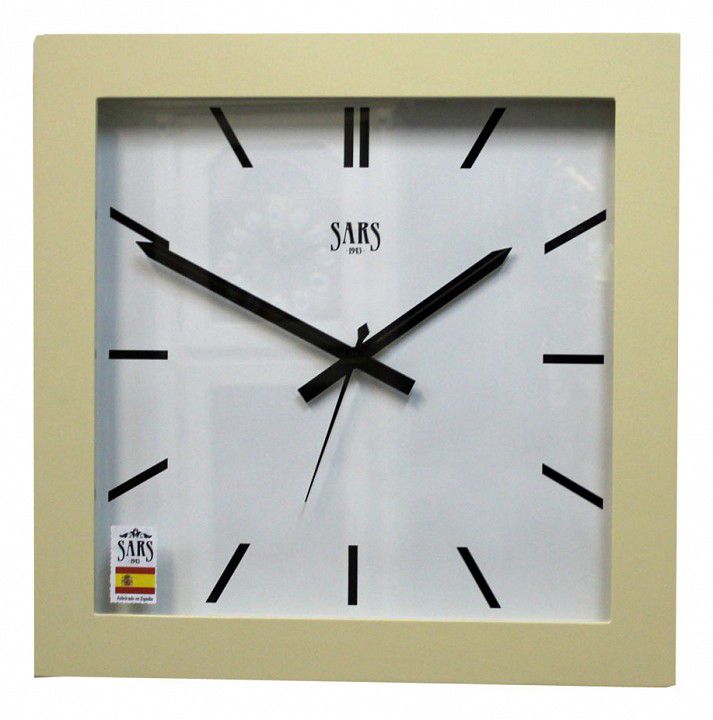 Настенные часы (45x45 см) SARS 0195 Ivory