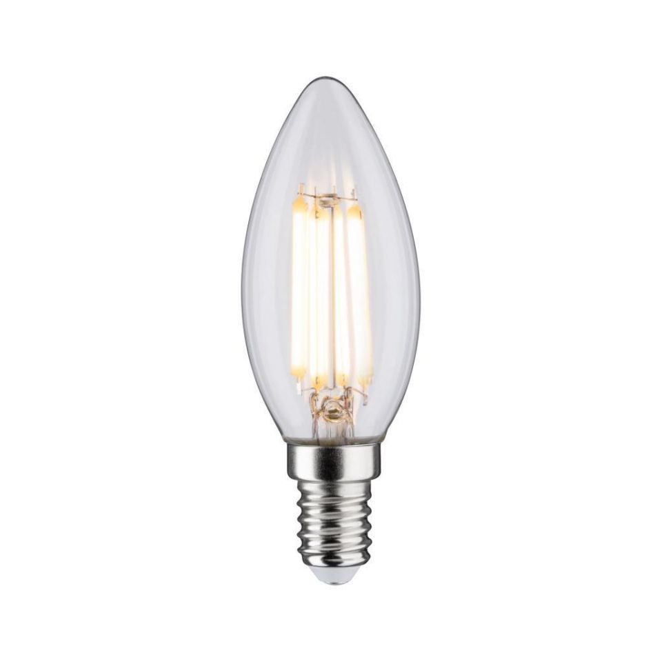 Лампа светодиодная Paulmann свеча прозрачная 28643
