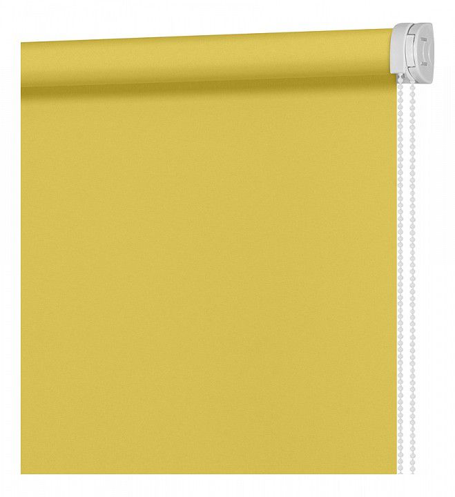  Decofest Штора рулонная (40x160 см) Плайн Солнечно-Желтый